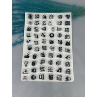 2024 New Mini Life Series stamp Clear Stamps for Scrapbooking Transparent Silicone Rubber DIY Photo Album Decor
