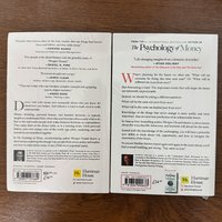 Morgan Housel 2 Books/Set: The Psychology of Money + Same as Ever Finance Self Help Books