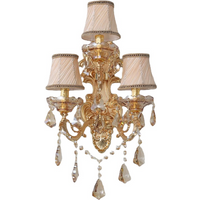 Modern Crystal Wall Lights Corridor Industrial Wall Lamp Bedroom Contemporary Wall Sconce Bedside Crystal Wall Lamp Living Room