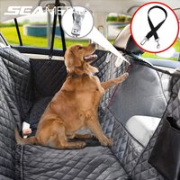 SEAMETAL housses de siège de voiture pour siège arrière pour animaux de compagnie intérieur tissu Oxford housse de protection quatre saisons coussin de siège de chien Cargo