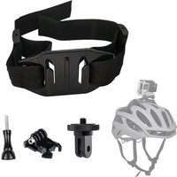 Action Camera Accessories Adjustable Bike Helmet Strap Head Belt Mount Holder Adapter for GoPro Hero Insta360 SJCAM AKASO DJI