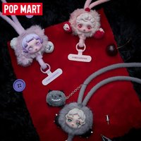 POP MART SKULLPANDA YOU FOUND ME Series Mobile Phone Lanyard Blind Box Toy Ornament Figurines Doll Mystery Box Girl Gift Toys