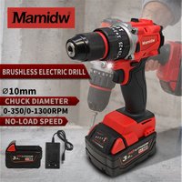 Electric Drill 150N.m brushless Cordless Impact Drill of Decoration Team for 18V Milwaukee Battery pin Power Tool