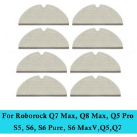 Mop Cloth for Roborock Q7 Max, Q8 Max, Q5 Pro, S5 Max, E4, E5, S5, S6, S6 Pure, S6 MaxV Robot Vacuums