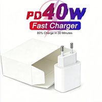 PD 40W Fast Charger For iPhone 16 15 11 12 13 14 17 Pro Max Plus Air Fast Charging Cable USB C Quick Data Line Wireless Charger