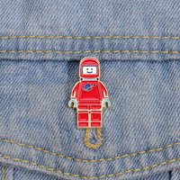 Cartoon Anime Astronaut Enamel Pins Space Series Brooch Jacket Lapel Badge Jewelry Gift For Friends