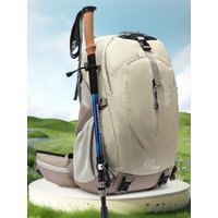40L Outdoor Hiking Backpack Mountain Climbing Lightweight Breathable Functional Front Open Pocket Water Resistant Nylon Bag