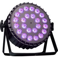 Aluminum Led Par 24x18W RGBWA UV 6in1 Led Light Flat Par Light Stage DMX512 DJ Lights VU Light