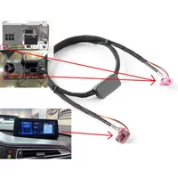Replacement Video Cable For BMW NBT For EVO With LVDS Line 9V Voltage Suitable For Connecting Vehicle Host To Display Screen