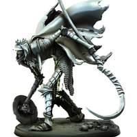 The height of man 40mm 55mm 75mm Resin model kits figure colorless and self-assembled(3D Printing )TD-7311/3D