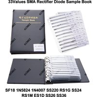SMT resistor capacitor Component book Component sample blank book For inductor storage notebook