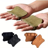 Premium Cowhide Gym Hand Grips Non-Slip Palm Protectors for Cross Fit Weightlifting Calisthenics Pull Ups Weightlifting Workout