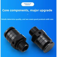 Pneumatic Quick Exhaust Valve Manual Push Button 1/8" Thread Air Release Pressure Relief Switch for Industrial Pneumatic Systems