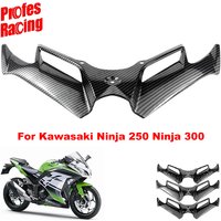 Motorcycle Pneumatic Tail Spoiler Protector Front Fairing For Kawasaki Ninja 300 Ninja 250 NINJA300/250 2013-2017 Accessories