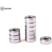 10 Pcs 624-ZZ Double Shielded Radial Bearings ID 4mm OD 13mm Width 5mm