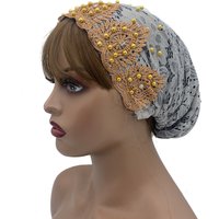 Elegant Female Head Wraps Muslim Headscarf Hat Turbante Mujer Luxury Diamonds Turban Cap for Women
