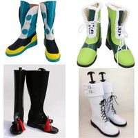 Anime DMMd Koujaku Seragaki Aoba Boots Women Men Halloween Party Role Clear Noiz Cosplay Shoes Custom Size 5 STYLE