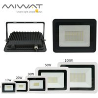 LED Flood Light 10W 20W 30W 50W 100W AC 220V Reflector Spotlight Street Light Wall Lamp IP68 Waterproof Outdoor Garden Lighting