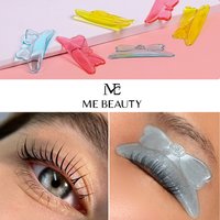 5 Pairs Lash Lift Shields,Cute Bow-Shaped Lash Lift Rods for Eyelash Curling and Lifting, Reusable Silicone Lash Rods