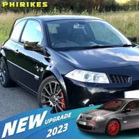 Fits For Renault Megane 2 MK2 2002-2009 1 pair of car side wing mirror covers rearview mirror caps automotive accessories