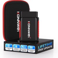 KONNWEi Automotive OBD Diagnostic Tool 5 Reset Functions for 40+ Vehicle Models Bluetooth Connectivity with App Car OBD2 Scanner