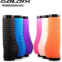 AliExpress NONE GOLDIX 3D Printing Honeycomb Bike Handbar Grips Adjustable Bilateral Lock Non-slip Breathable Shock-absorbing MTB Grips