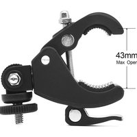AliExpress NONE Universal 360 Degree Rotating 1/4 Camera DV Bike Bicycle Handlebar Clamp Bracket Tripod Mount Screw Clip For Sport Camera GoPro