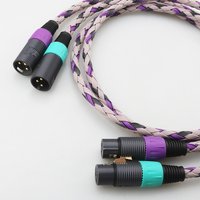 Pair Signature S3-2 Singled-Ended Audio Cable XLR Audio Line Interconnect Cord Cable High Quality
