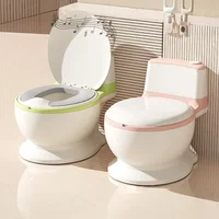 Pferdeförmiger Kinder-Töpfchentrainingssitz – Unisex-Baby-Toilettenhocker, Urinal, geeignet für Kleinkinder, Jungen und Mädchen, kleines tragbares Töp