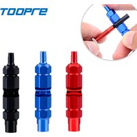 TOOPRE MTB Road Bicycle Multifunctional Valve Tool Aluminum Alloy Schrader/Presta AV/FV Nozzles Tube Core Wrench Removal Tools