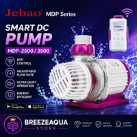 Jebao MDP-2500 MDP-3500 WiFi App Control DC Aquarium Water Circulation Return Pump for Saltwater Freshwater Fish Reef Tank