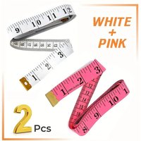 Body Measuring Tape with Lock Soft PVC Fabric Retractable Ruler for Tailoring Sewing Weight Loss Fitness Tracking Tool