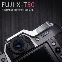 Aluminum Metal Hot Shoe Thumb-Up Hotshoe Thumb Up Grip for Fujifilm X-T50 Fuji xt50 Camera Hand Grip