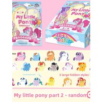 Genuine Little Pony Cute Blind bag First Second and third trendy doll Cute Cartoon Keychain Blind Box Toy Backpack Pendant Gift