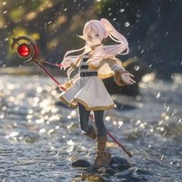 Sousou no Frieren Anime Figure Frieren Elf Mage Action Figure Collectible Statue Model Toys Birthday Xmas Gift For Girls Fans