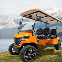 2026 Powerful 4 Wheel Club Car 5000W Motor Golf Buggy Cart Rapid Delivery Electric Car Street Legal