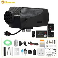 8KW 12V/24V Quiet Spilt Diesel Air Heater Automatic Start & Stop/LCD Panel/Remote Control Diesel Parking Heater For Camping Tent