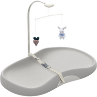 Nursery-Style Contoured Baby Changing Pad – Wipe-Clean, Non-Slip Design for Changing Tables