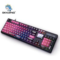 SKYLOONG GK104 Pro Mechanical Keyboard Wireless Gaming Keyboard Full-Size RGB PBT Keycap Hot-swap Silent Switch PC Accessories