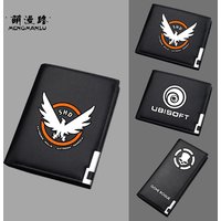 Game Tom Clancy's The Division Unisex Long Coin Purse Ps4 Men Pu Leather Short Wallet Id Card Holder Women Sexy Money Bag