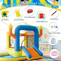 Neues Oxford-Gewebe 9,5ft 2,85m aufblasbares Hüpfhaus mit Rutsche & Gebläse für Kinderpartys