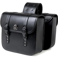 Motorcycle Side Bags Waterproof Storage Leather Bag Large Capacity Motorcycle Bag Motorcycle Accessories
