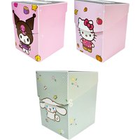 Hello Kitt Cute Dog Card Deck Box 100+Storage MTG Deck Box With One Dividers Collectible Trading Card Cases