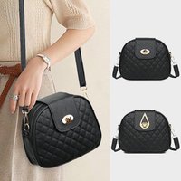 Trendy Women's Quilted Crossbody Shoulder Bag Fashionable for Daily Casual Activities Outings Commute