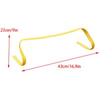 1PC Football Mini Hurdles Portable Speed Training Football Equipment Detachable Agility Hurdles Ladder Sports Safety Equipment