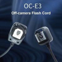 (A32M) 2Pcs OC-E3 Off Camera Flash Camera Extension Cord Flash Sync Focus Cable Cord Remote Focus Cable for Flashlight Canon