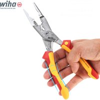 Wiha 45489 VDE Insulated 8in1 Multi-Function Installation Pliers 225mm Industrial Electric