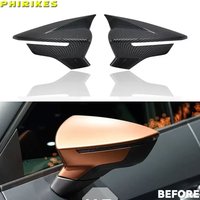 ABS RearView Mirror Shell Cover Side Mirror Cap For SEAT Leon MK3 5F ST FR Cupra Ibiza Mk5 Arona KJ7 2017-2020 Car Accessories