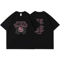 2026 Kpop Korean boy band tour graphic shirt 100%Cotton Unisex Fans Men‘s Women's T-Shirt Oversized Y2k Fashion Tee Fans Gifts
