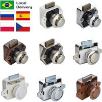 KAK 20 Stück RV-Schloss, Push-Lock für Wohnmobil, Auto, Wohnmobil, Yacht, Push-Schlösser, Möbel, Schrank, Türschloss, Hardware, Kindersicherung, Schub